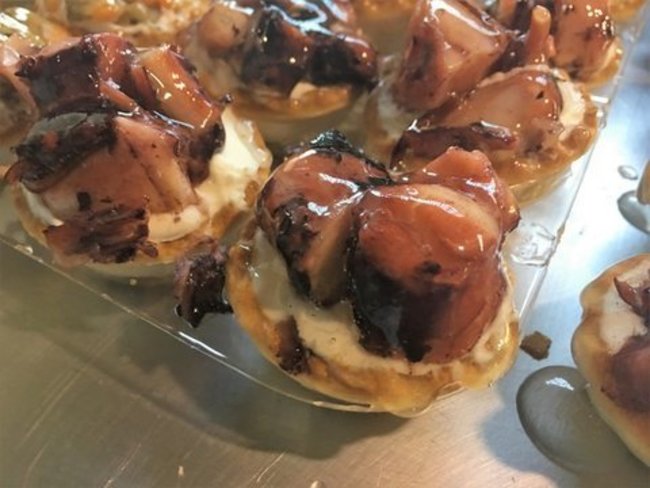 Tartaleta de pulpo