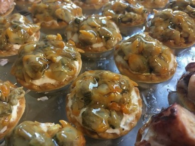 Tartaleta de berberechos