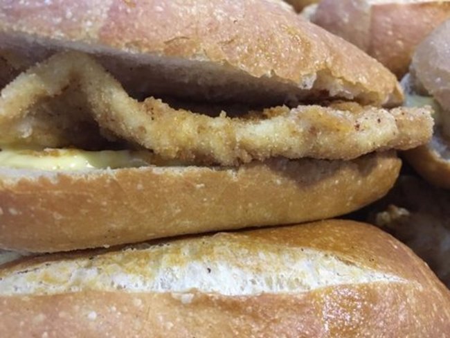 Bocadillo de pollo