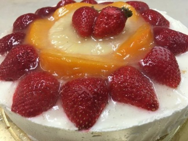 Tarta de frixuelos y chocolates
