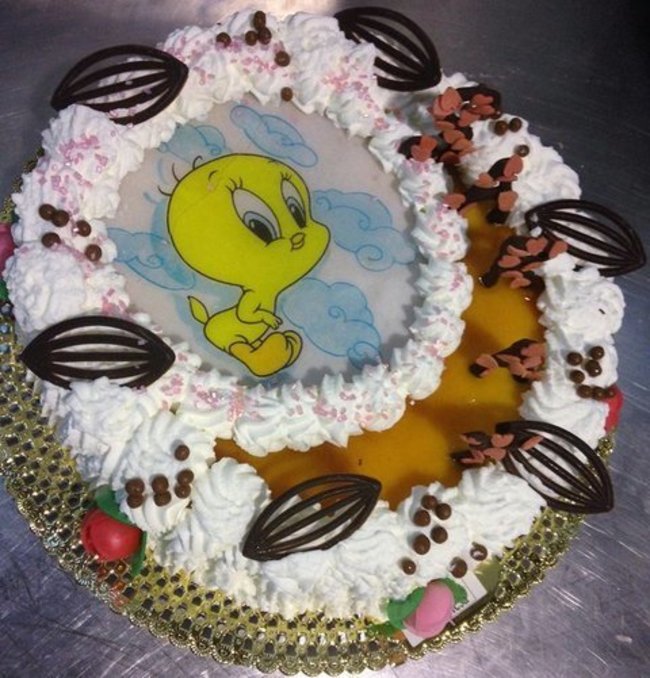 Tarta de obleas personalizadas