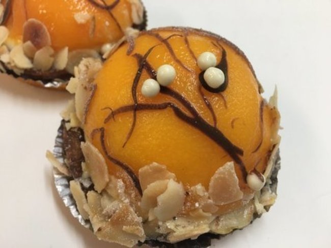 Tartaleta de melocotón